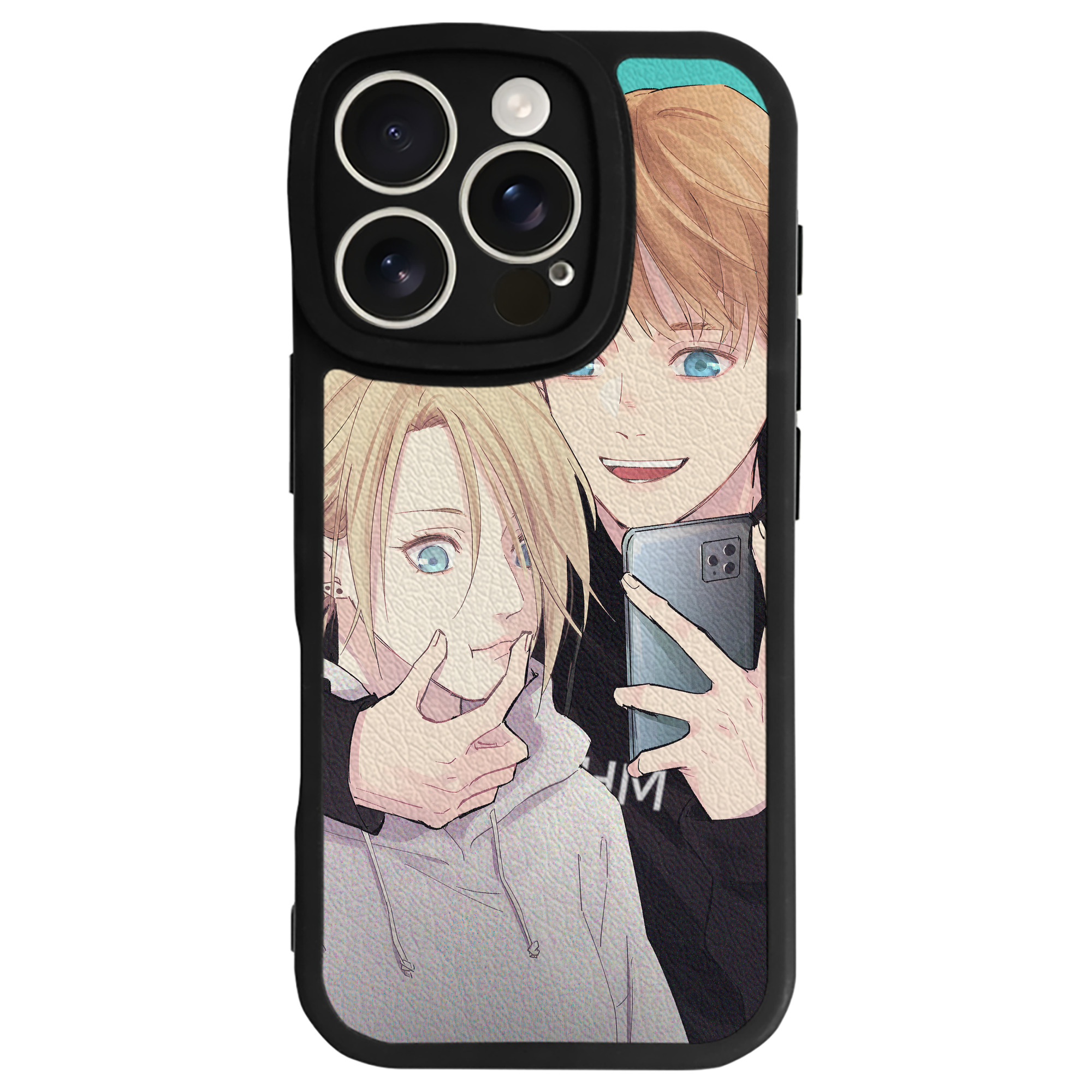（画像用） 進撃の巨人 Attack on Titan 【iPhone 16シリーズ対応】シリコンスマホケース（レザー調） 材質：シリコン